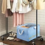 Foldable Laundry Basket, Small Storage Basket - Image 2