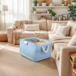 Foldable Laundry Basket, Small Storage Basket - Image 3