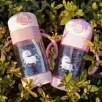 Cute Acrylic Bottle With Built In Straw - Image 3