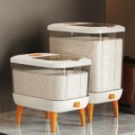 Creations Rice Dispenser Container Rice Bin - Image 3