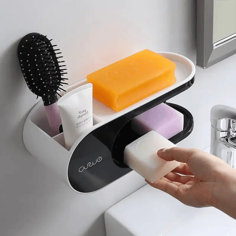 AS4 DOUBLE LAYER SOAP SHELF - Image 1