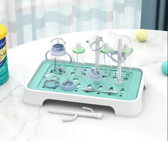 Baby Bottle Drying Rack and Accessories - Image 6