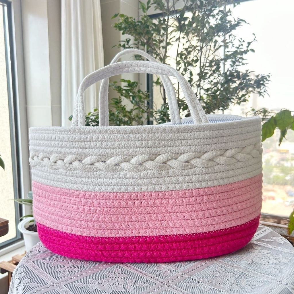 sg-11134201-81zw8-mifbk3io32m8ff Portable Baby Storage Organizer Basket - Image 1