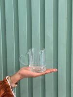 Clear Glass Mug (Pack of 2 Pcs)