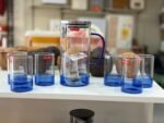 Glass Water Jug with 6 Drinking Glasses Set - Image 2