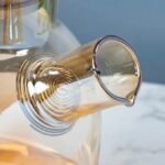 5-Piece Amber Glass Jug Set - Image 5