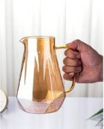 7-Pcs/Set Glass Pitcher with 6 Glasses Tumbler Cups - Image 7