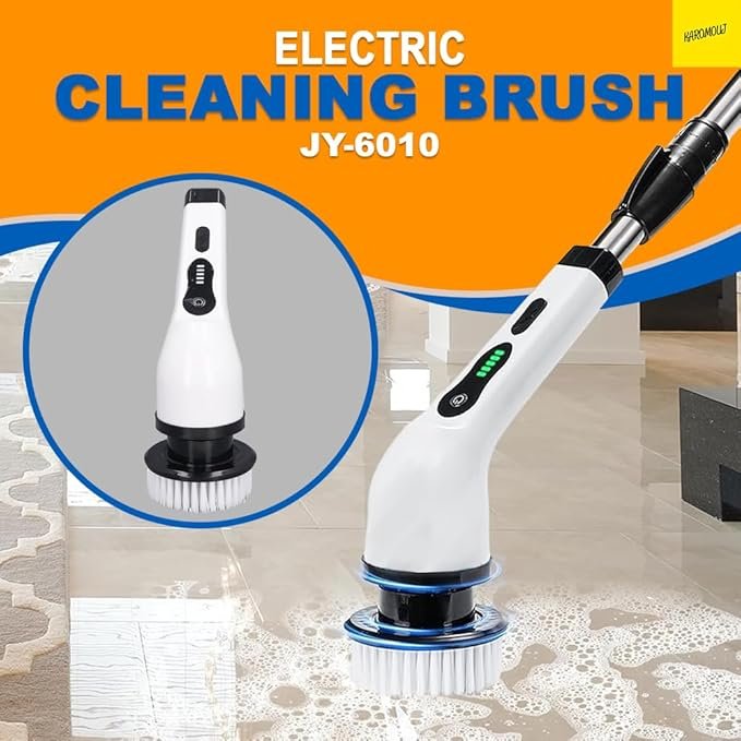 61FY0vWeD+L._SX679_ Electric Cleaning Brush 9 IN 1 - Image 1