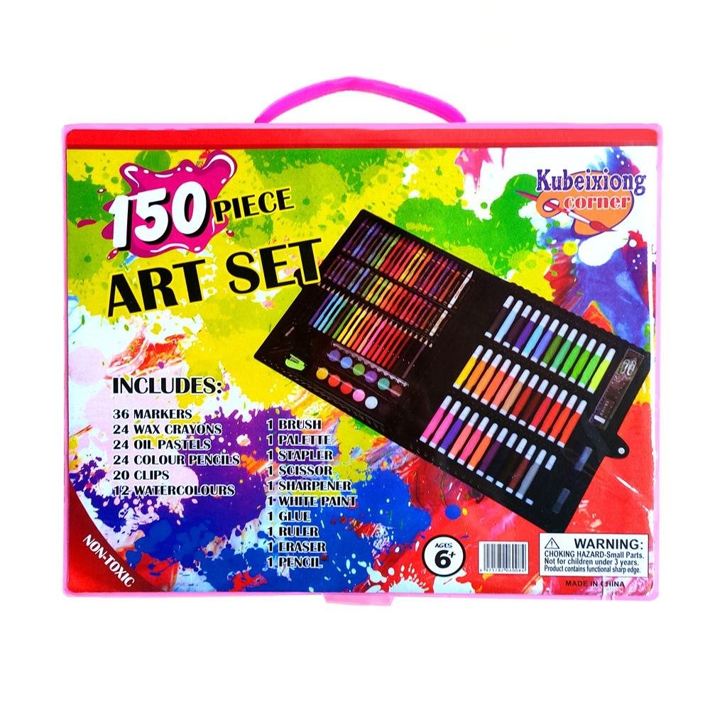 H0f32cf8903c6426e8f881aaadc509450u 150- Piece Color Arts Set - Image 1