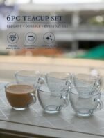 Reusable Drinking Transparent Glasses (Pack of 6 Pcs) - Image 3