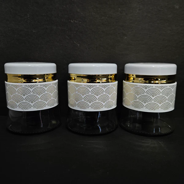 rn-image_picker_lib_temp_f96c02b2-1712-43fa-be38-80cebe6d1af0 Stylish Glass Storage Jars - Image 1
